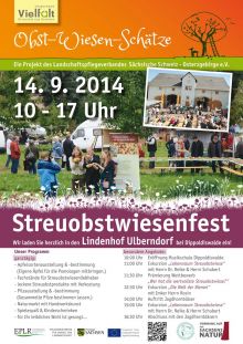 Plakat Streuobstwiesenfest 2014